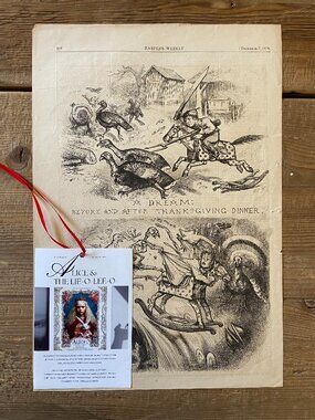 Thomas Nast, Antique Woodblock, Harper's Weekly, Audiobook